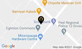 Panzarotini in Mississauga map