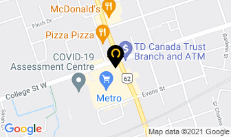 Papa John's Pizza in Magog map