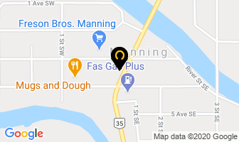 Papa's Mobile Tire Repair in Manning map