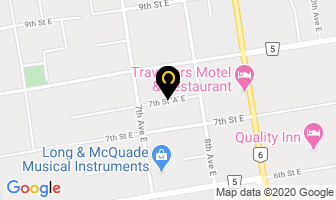Paper Products Plus Inc in Owen Sound map