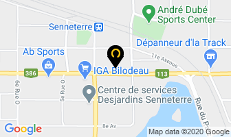 Papeterie Commerciale Enr in Senneterre map
