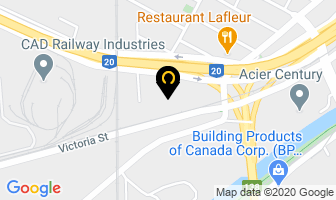 Papier Durabox Inc in Brantford map