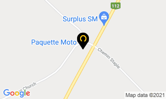 Paquette Moto in Chetwynd map