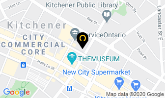 Paquette Travers & Deutschmann in Kitchener map