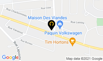 Paquin Volkswagen in Rouyn-Noranda map