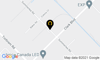 Par-Pak Ltd Warehouse in Brampton map