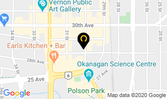 Paradigm Naturopathic Medicine in Vernon map