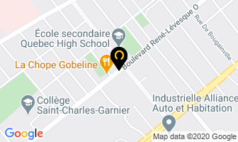 Paradis Roger in Ville de Québec map
