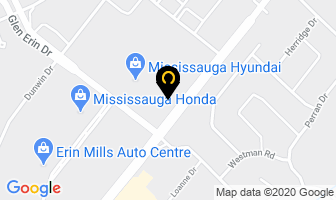 Paradise Lighting in Mississauga map
