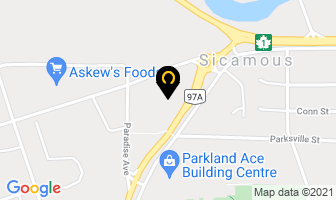 Paradise Motel in Agassiz map