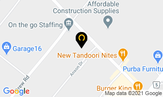 Paragon Office Installation Services in Mississauga map