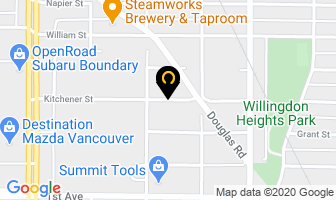 Parallel Rentals Inc in Burnaby map