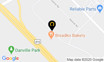 Paramount Furniture in Mississauga map