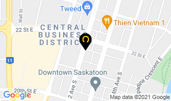 Paramount Optical in Saskatoon map