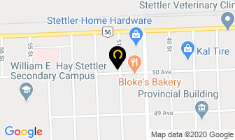 Parcels Trucking (2007) Ltd in Stettler map