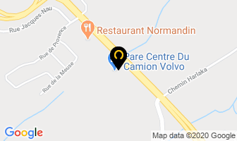 Par&eacute; Centre Du Camion Volvo in Levis map