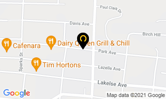 Park Ave Optometry in Terrace map