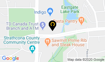 Park Dental in Sherwood Park map