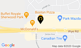 Park Dry Cleaners in Sherwood Park map