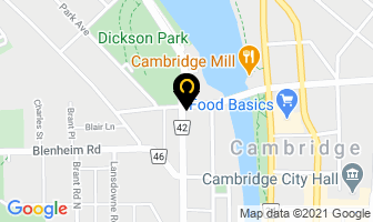Park Hill Variety in Cambridge map