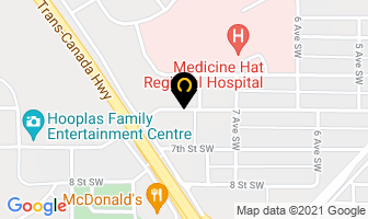 Park Lane Cold Beer Store in Medicine Hat map