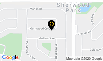 Park Pest Control in Sherwood Park map