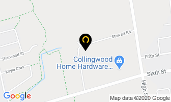 Park Sign Digital Imaging in Collingwood map