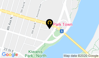 Park Town Hotel in Saskatoon map