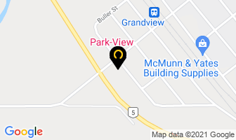 Park-View Motel in Grandview map