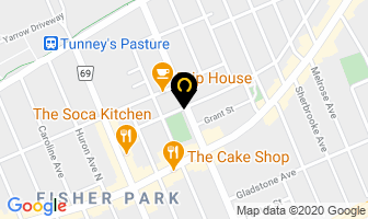 Parkdale Gallery in Guelph map