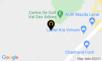 Parker Lajoie in Laval map