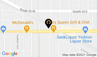 Parker Quine Computer Services in Yorkton map