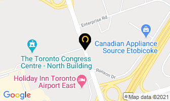 Parkers Cleaners Head Office in Etobicoke map