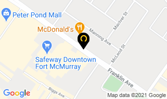 Parkland Apartments in Fort McMurray map