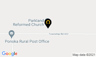 Parkland Reformed Church in Midland map