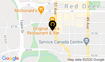Parkland Transmission in Red Deer map