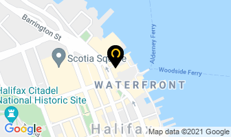 Parks Canada in Halifax map