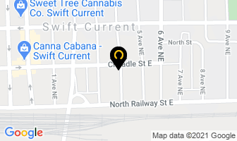 Parkside Memorial Funeral Home Ltd in Swift Current map