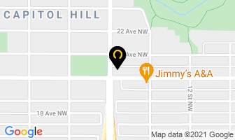 Parkview Auto Repair in Calgary map