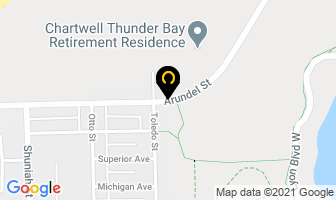 Parkview Place Apartments in Thunder Bay map