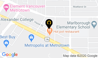 Parkview Towers I in Burnaby map