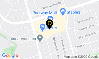Parkway Mall in Orillia map