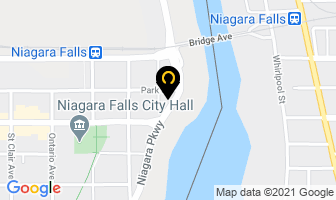 Parkway Motel in Niagara Falls map