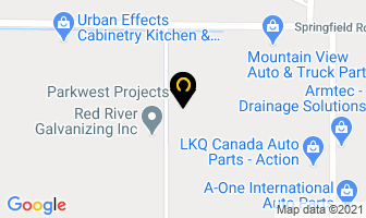 Parkwest Projects Ltd in 150 Mile House map