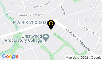 Parkwoods Coin Laundry in Orillia map
