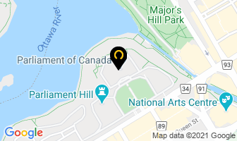 Parliament Of Canada in Guelph map