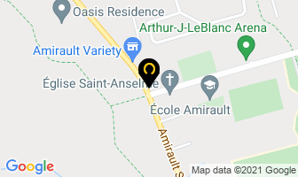 Paroisse St-Anselme in Dieppe map
