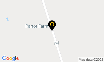 Parrot Farm in Charlie Lake map