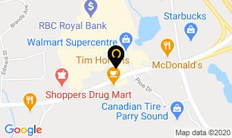 Parry Sound Fuels in Parry Sound map