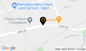 Pars Food Canada in Thornhill map